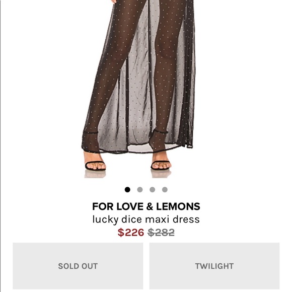 For love and lemons dress szXS - Picture 2 of 2